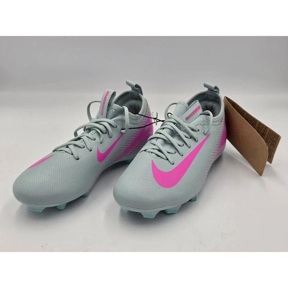 Nike Jr Zoom Vapor 16 Academy FG/MG Size 1.5Y Unisex Children's Soccer Cleats